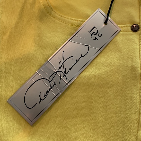 NWT DG2 Skinny Yellow Denim - Picture 2 of 7